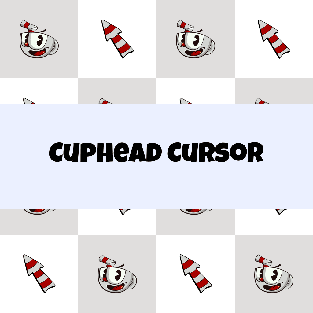 Preview Cuphead cursor custom cursor pack
